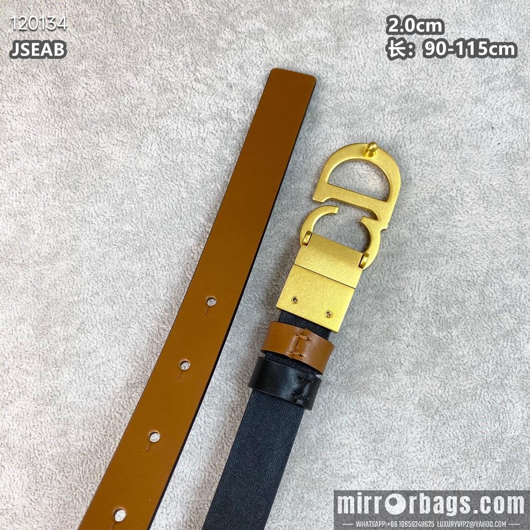 Replica Dior belt 20mmX90-115cm 8L072001