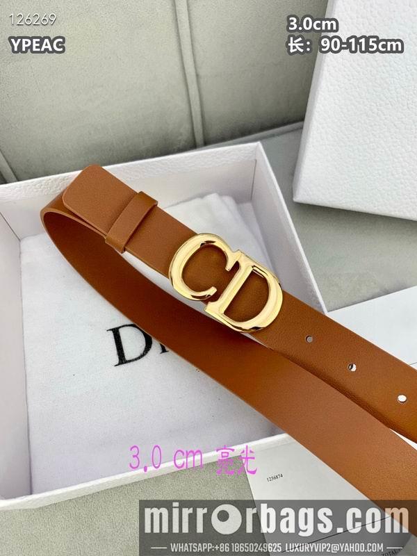 Replica Dior belt 30mmX90-115cm 8L111004