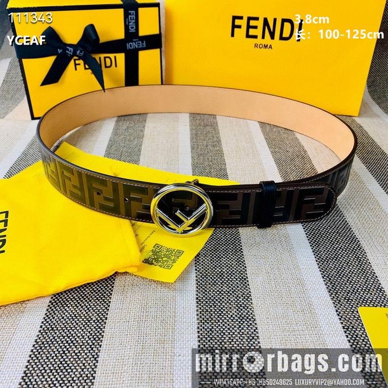 Replica Fendi Belt 38mmX100-125CM 8L13