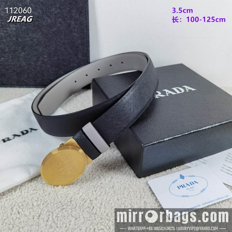 Replica Prada belt 35mmX100-125cm 8L08