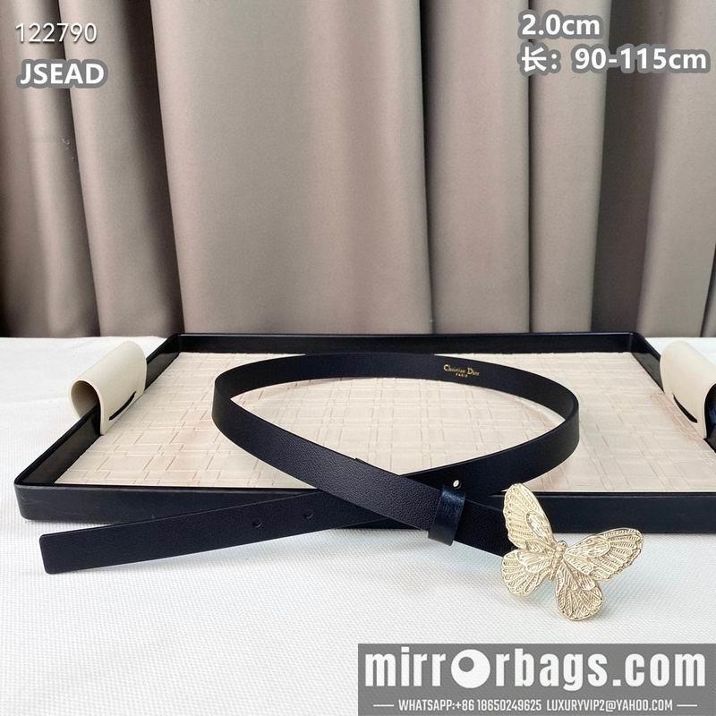 Replica Dior belt 20mmX90-115cm 8L20