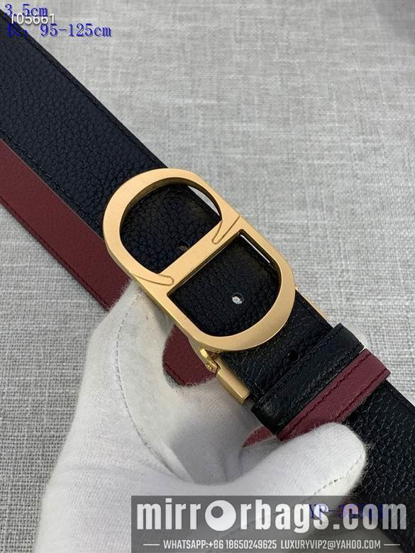 Replica Dior Belt 35mm 95-125cm 8L