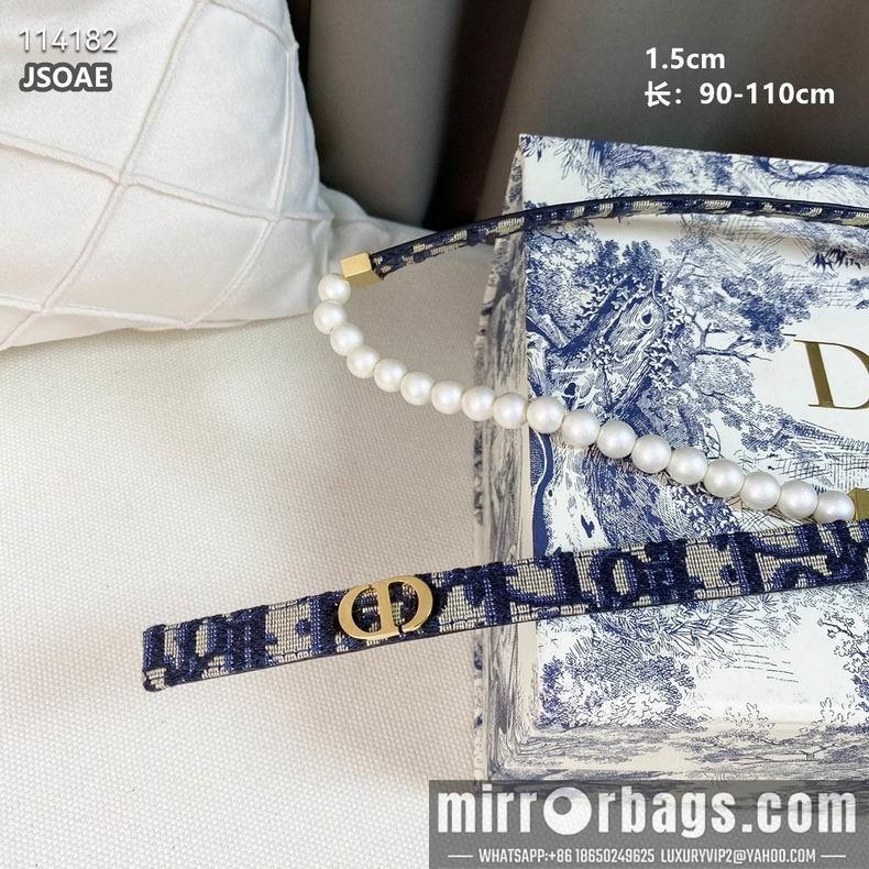 Replica Dior belt 15mmX90-110cm 8L03