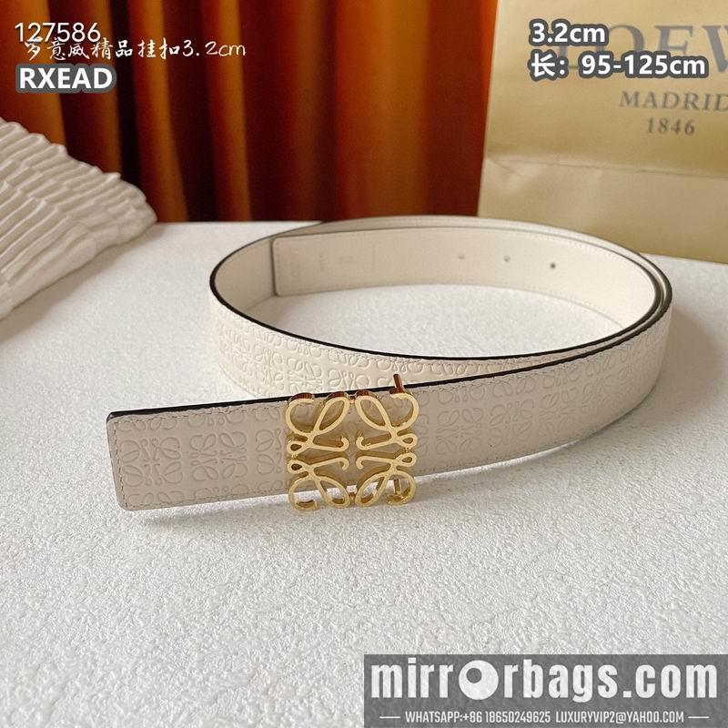 Replica Loewe belt 32mmX95-125cm 8L04