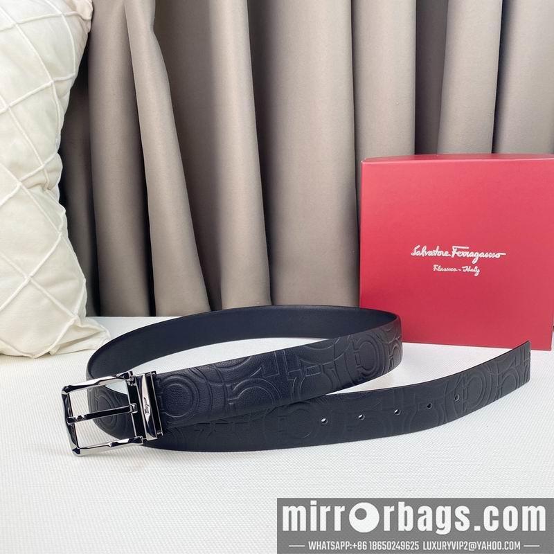 Replica Ferragamo belt 35mmX95-125cm 7D21