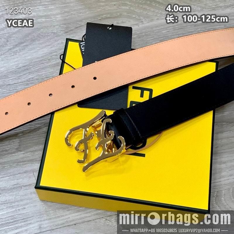 Replica Fendi belt 40mmX100-125cm  8L38