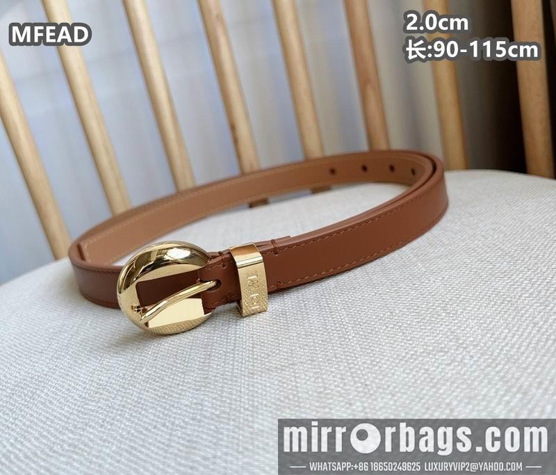 Replica Loewe belt 20mmX90-115cm 8L05