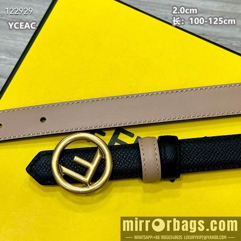 Replica Fendi belt 20mmX100-125cm 8L22