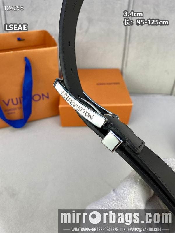 Replica LV belt 34mmX95-125cm 8L26