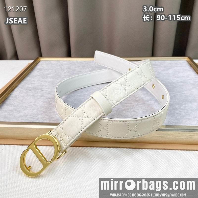 Replica Dior belt 30mmX90-115cm 8L111007