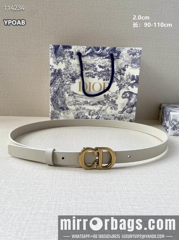 Replica Dior Belt 20mmX90-110cm 8L03