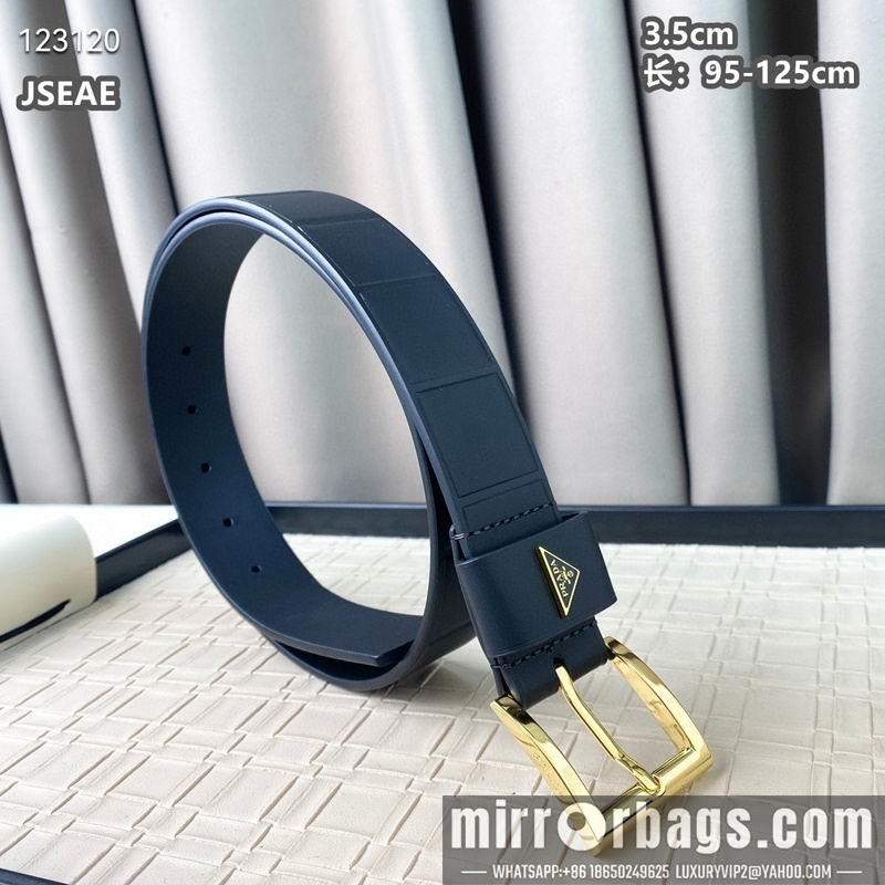 Replica Prada belt 35mmX95-125cm 8L46