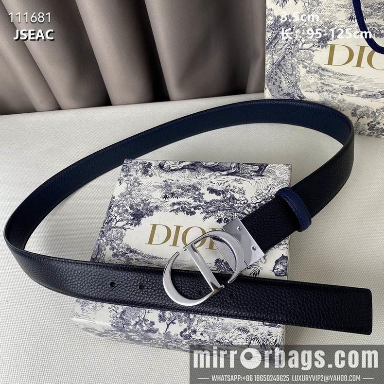 Replica Dior Belt 35mm 95-125cm 8L09