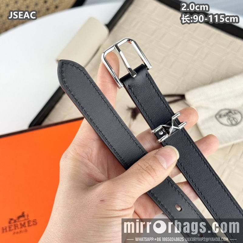 Replica Hermes belt 20mmX90-115cm 8L01