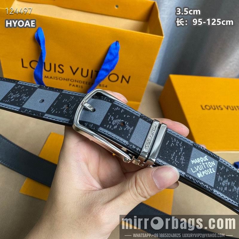 Replica LV belt 35mmX95-125cm 8L28