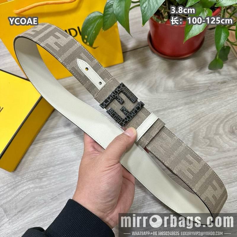 Replica Fendi belt 38mmX100-125cm 8L31