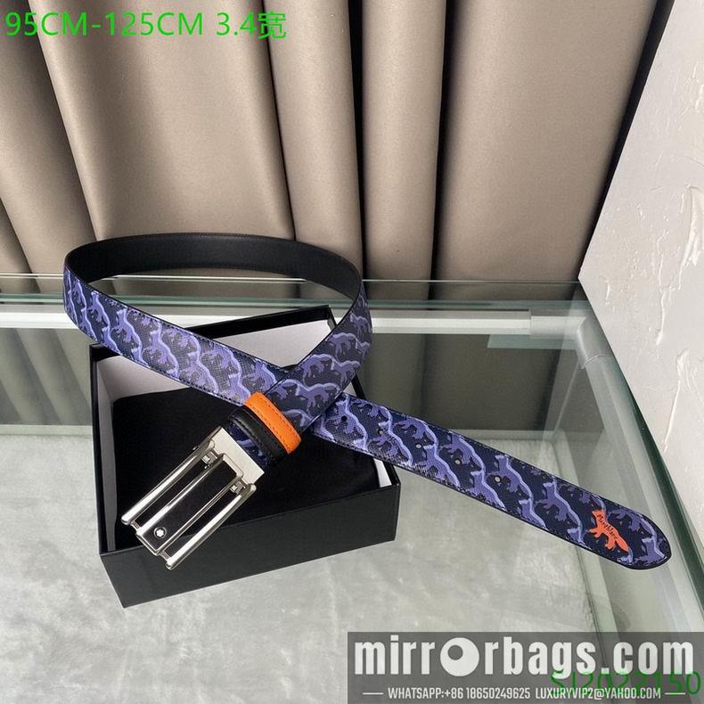 Replica Montblanc Belt 34mmX95-125CM 7D28