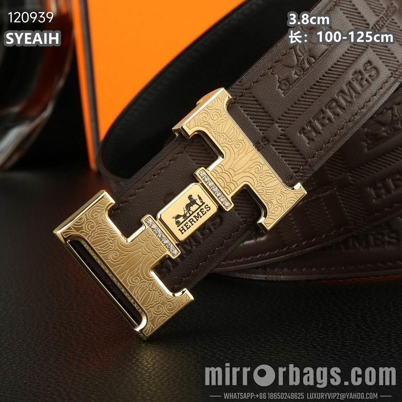 Replica Hermes belt 38mmX100-125cm 8L18