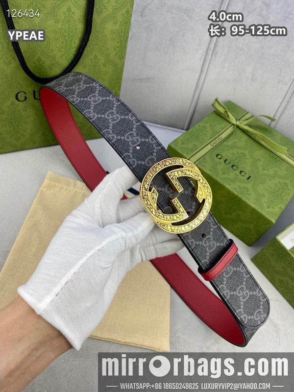 Replica Gucci belt 40mmX95-125cm 8L65