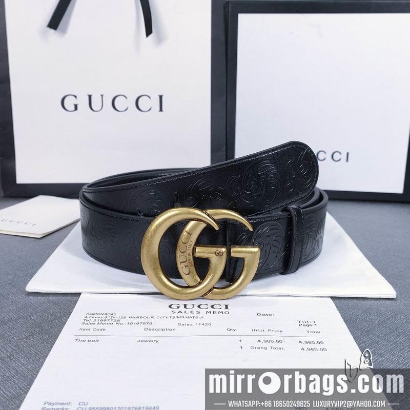 Replica Gucci belt 38mmX90-125cm lb07