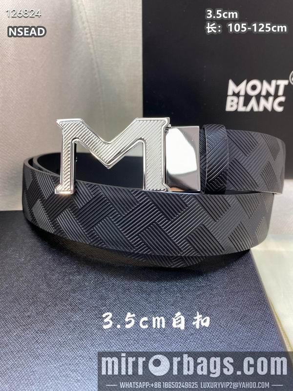 Replica Montlanc belt 35mmX105-125cm 8L59