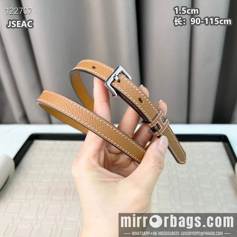 Replica Hermes belt 15mmX90-115cm 8L04