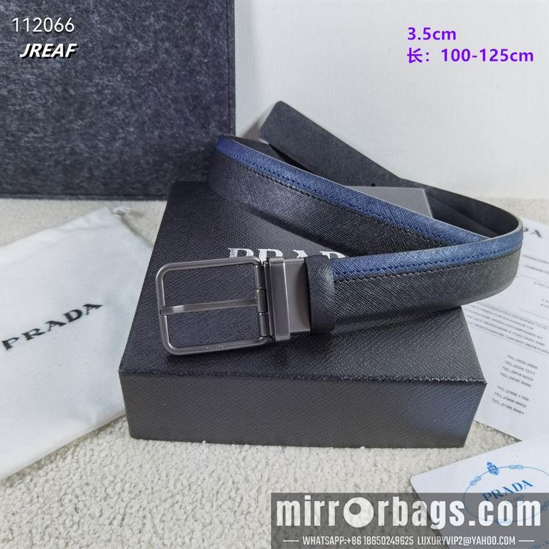 Replica Prada belt 35mmX100-125cm 8L05