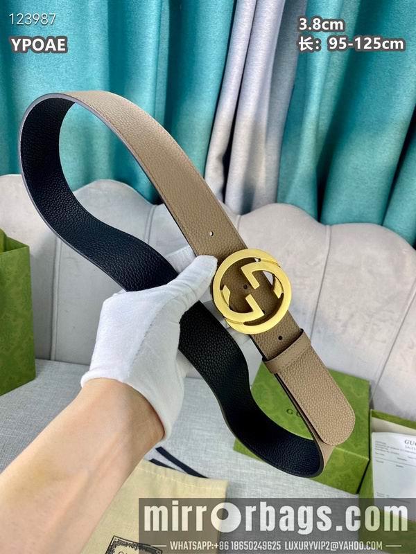 Replica Gucci belt 38mmX95-125cm 8L10