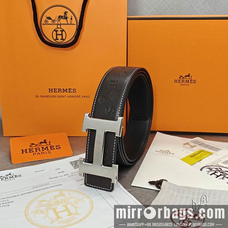 Replica Hermes belt 38mmX90-125cm lb03