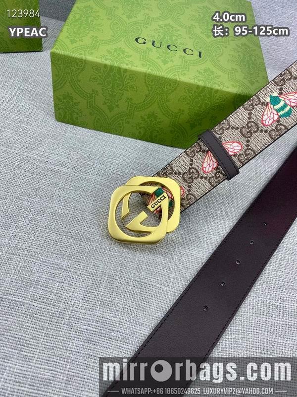 Replica Gucci belt 40mmX95-125cm 8L109