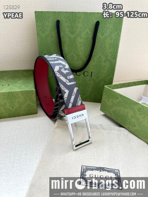 Replica Gucci belt 38mmX95-125cm 8L02
