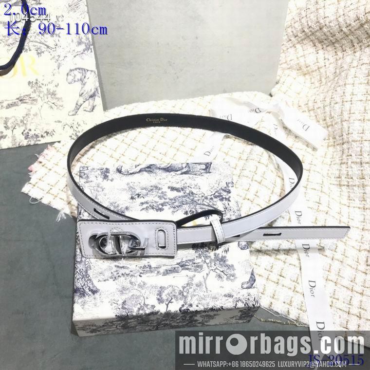 Replica Dior Belt 20mmX90-110cm 8L12