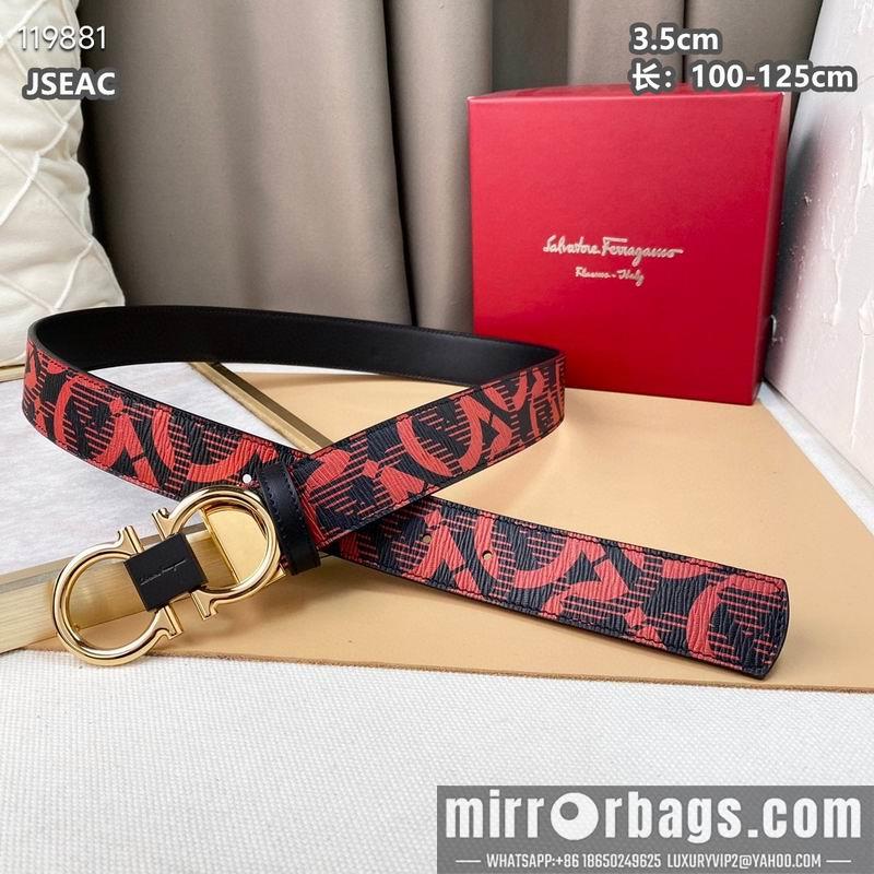 Replica Ferragamo belt 35mmX100-125cm 8L072010
