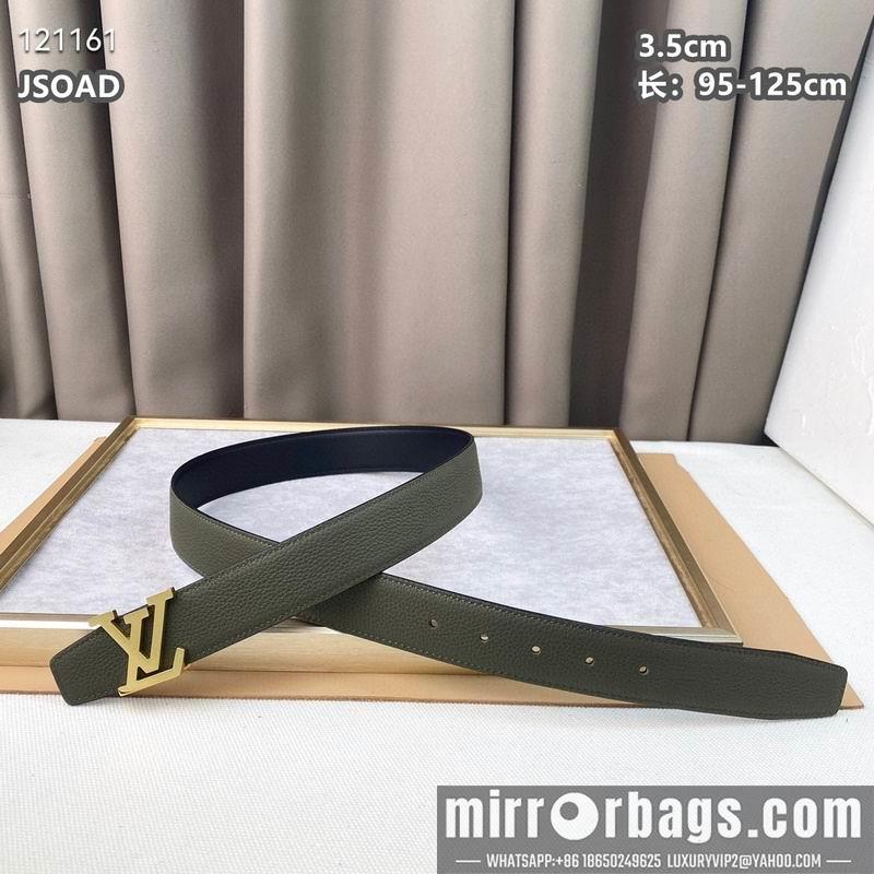 Replica LV belt 35mmX95-125cm 8L17