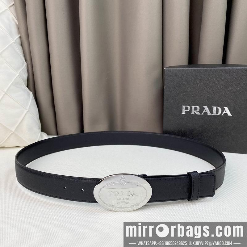 Replica Prada belt 35mmX95-125cm 7D01