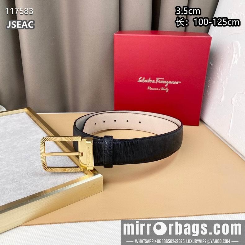 Replica Ferragamo belt 35mmX100-125cm 8L07