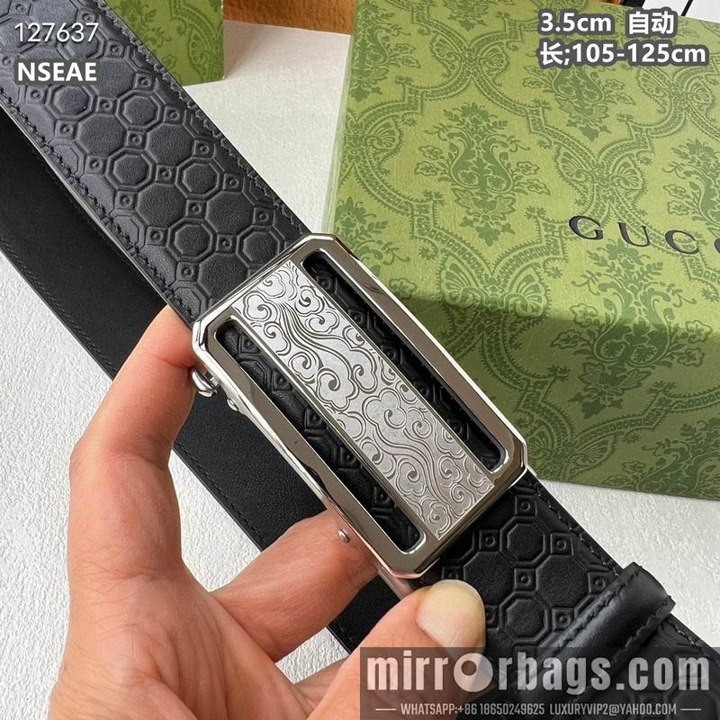 Replica Gucci belt 35mmX105-125cm 8L85