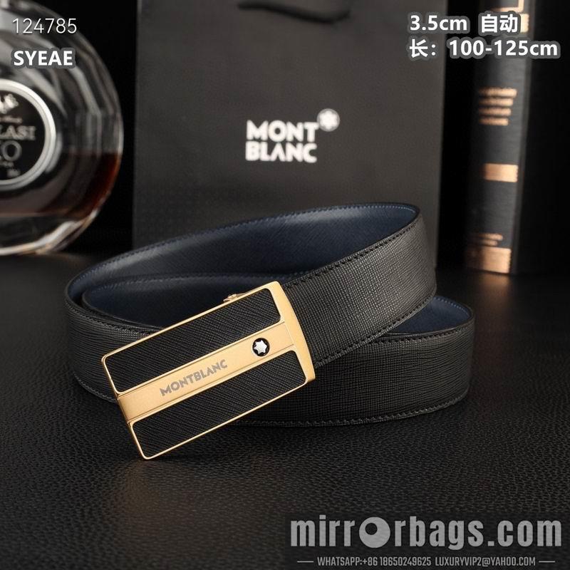 Replica Montlanc belt 35mmX100-125cm 8L29