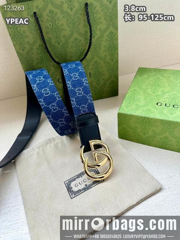 Replica Gucci belt 38mmX95-125cm 8L11
