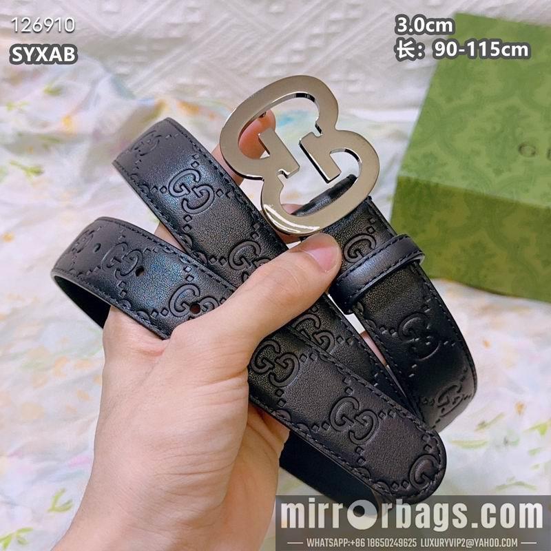 Replica Gucci belt 30mmX90-115cm 8L25