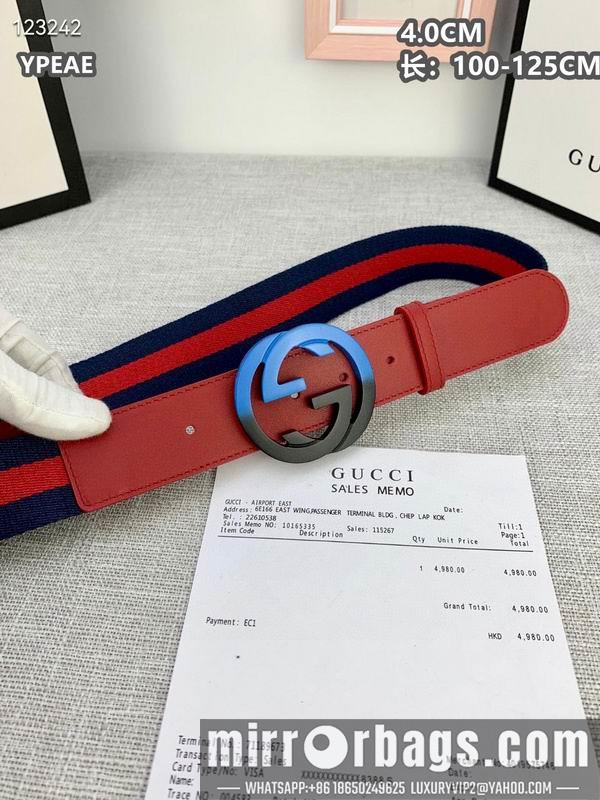 Replica Gucci belt 40mmX100-125cm 8L135