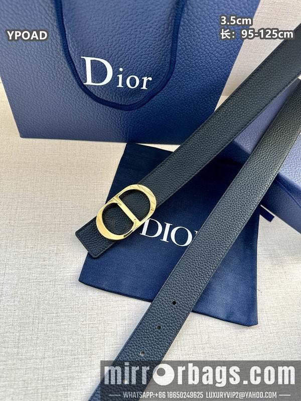 Replica Dior belt 35mmX95-125cm 8L41