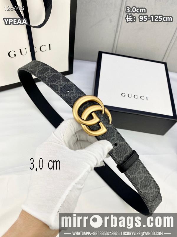 Replica Gucci belt 30mmX95-125cm  8L19