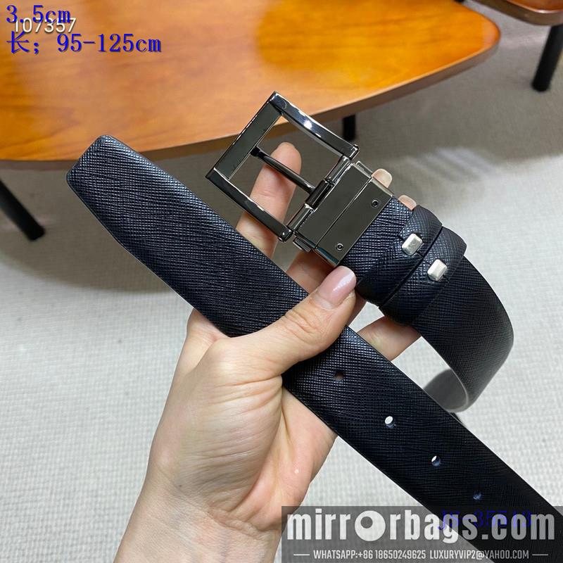 Replica Prada belt 35mmX95-125CM 8L01