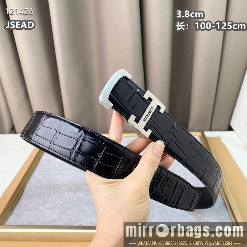 Replica Hermes belt 38mmX100-125cm 8L30