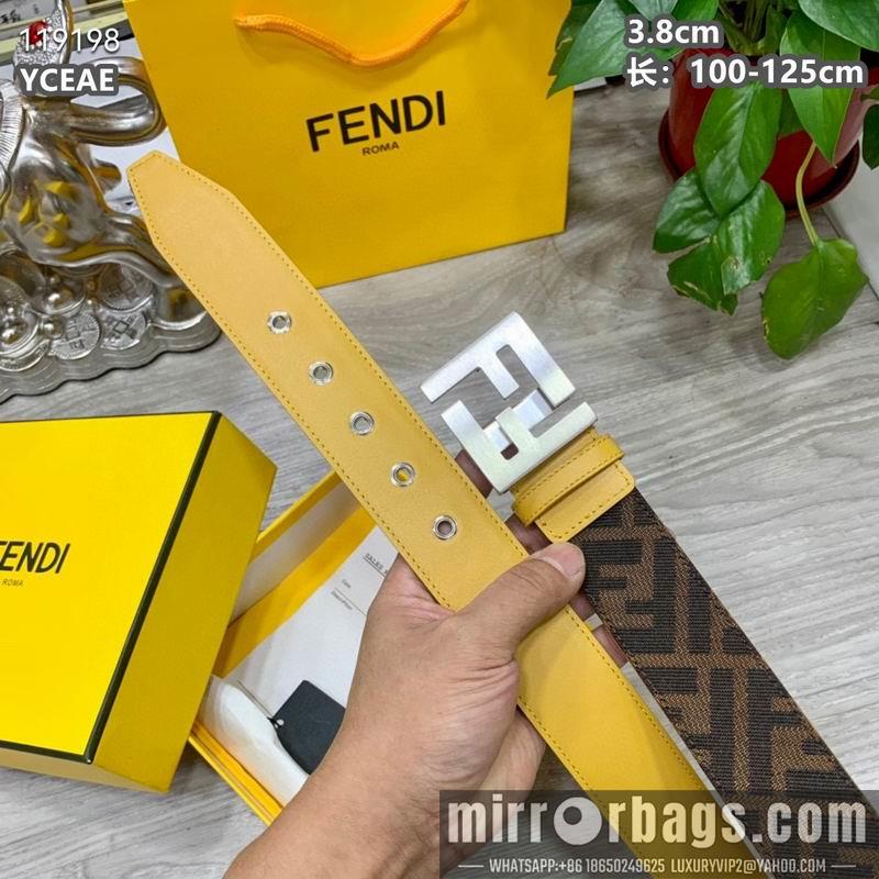 Replica Fendi belt 38mmX100-125cm 8L08