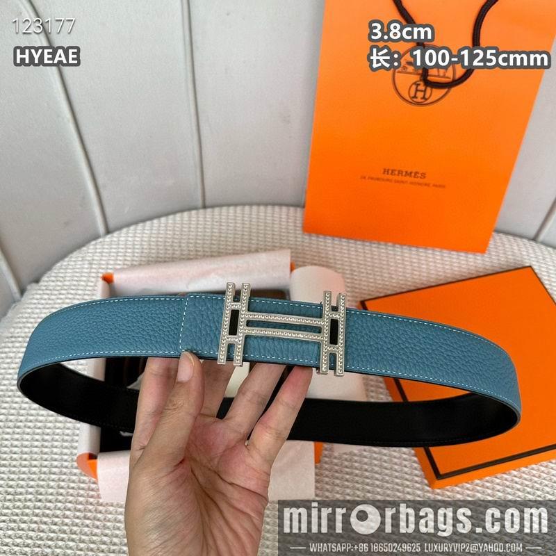 Replica Hermes belt 38mmX100-125cm 8L17
