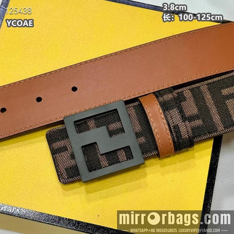 Replica Fendi belt 38mmX100-125cm  8L14