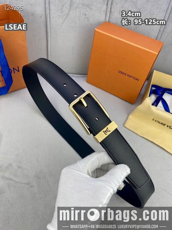 Replica LV belt 34mmX95-125cm 8L27