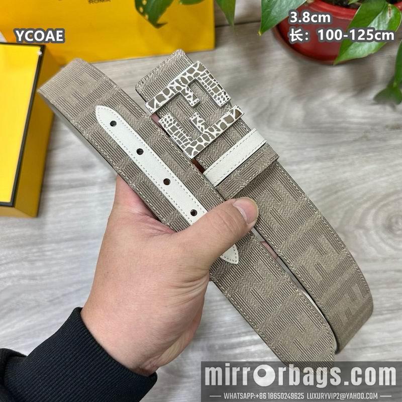 Replica Fendi belt 38mmX100-125cm 8L31